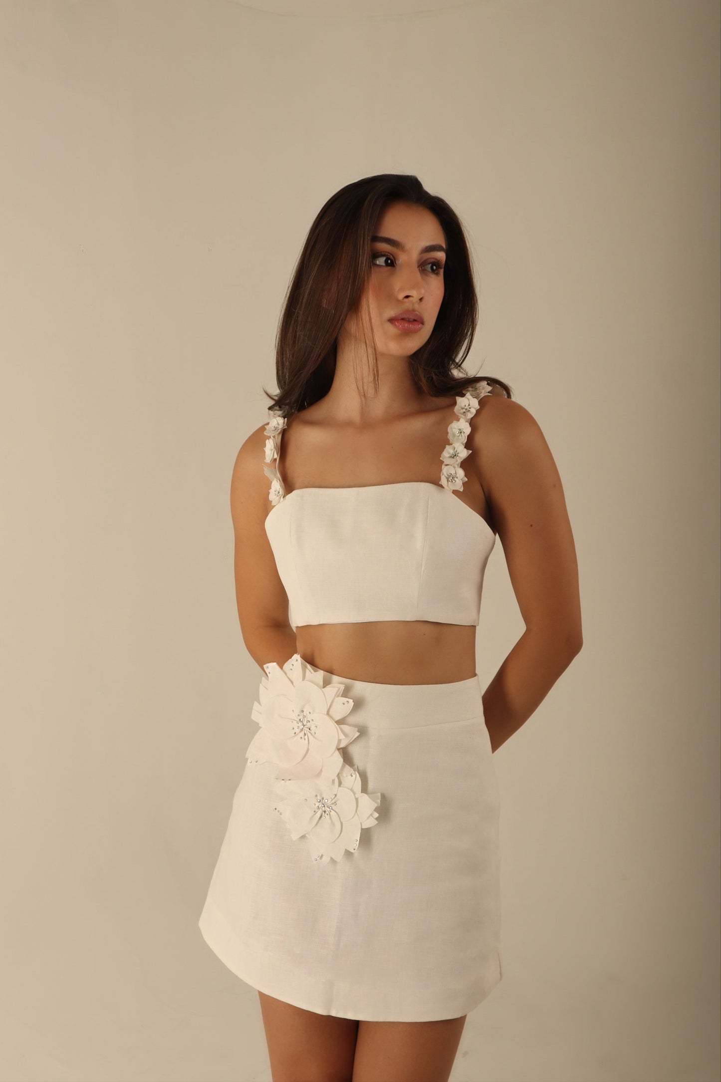 HIDDEKEL SET SHORT SKIRT