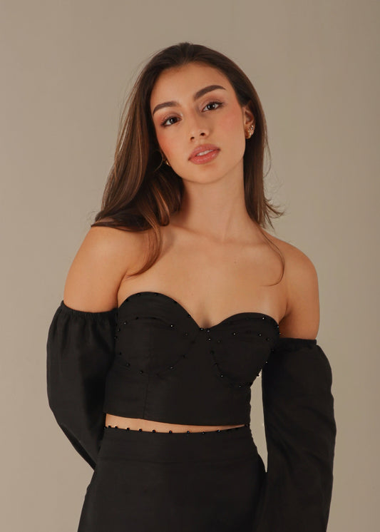 GIHON TOP BLACK