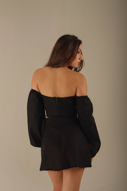 GIHON TOP BLACK