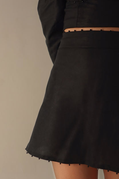 GIHON SKIRT BLACK