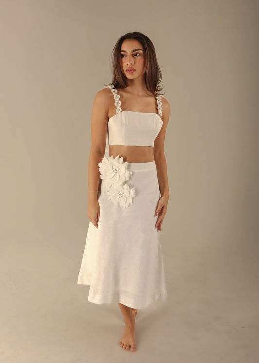 HIDDEKEL SET LONG SKIRT