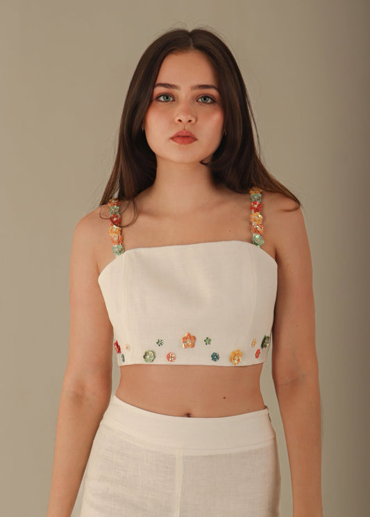 HIDDEKEL FLORAL TOP