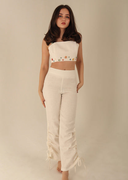 GIHON PANTS WHITE