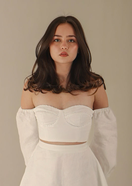 GIHON TOP WHITE